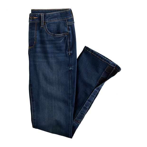 Kohls womens best sale elastic waist jeans