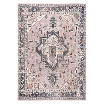 nuLOOM Sasha Machine Washable Medallion Area Rug