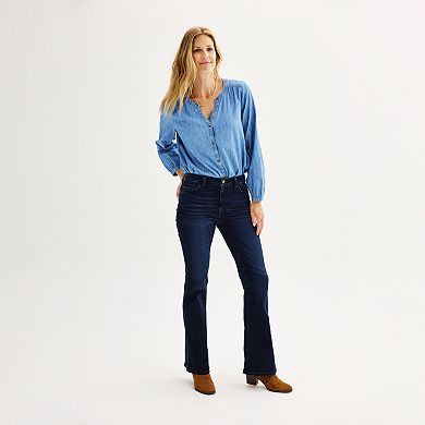 Women's Sonoma Goods For Life® High-Waisted Flare-Leg Jeans