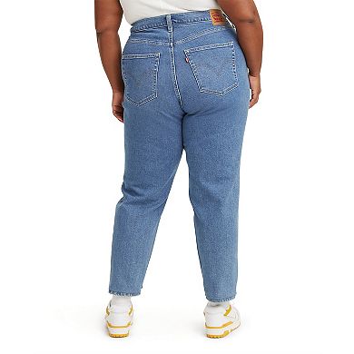 Plus Size Levi's® High-Rise Straight Leg Mom Jeans