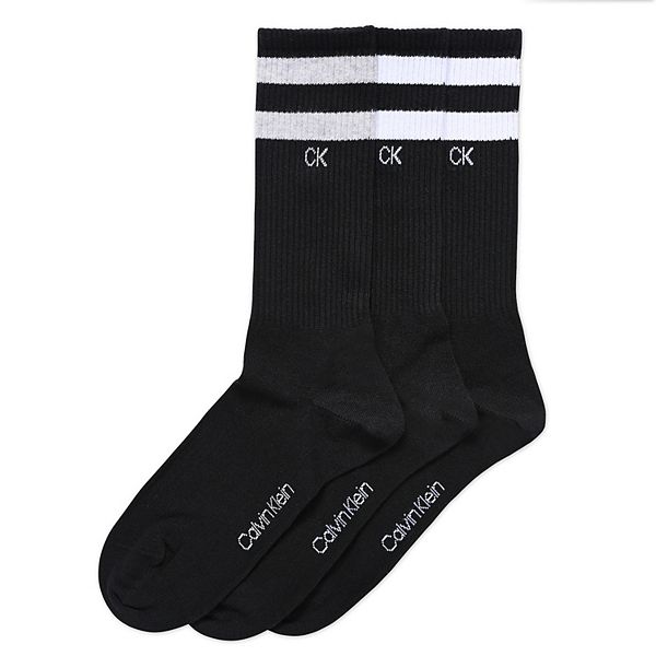 Men's Calvin Klein 3Pack Striped Crew Socks