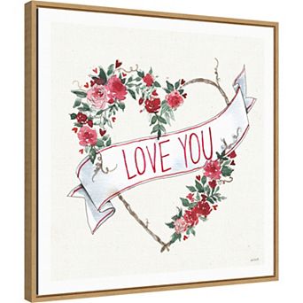 Amanti Art Love You I Framed Wall Art