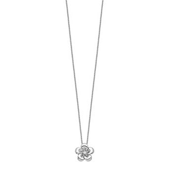 Sentimental Expressions Sterling Silver Cubic Zirconia Be A Blessing Necklace