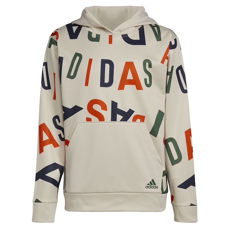 Boys 8-20 adidas Lineage Love Hoodie, Boys, Size: Small, Natural