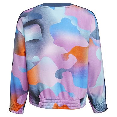 Girls 7-16 adidas Printed Fleece Sweatshirt