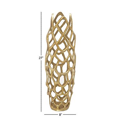 Stella & Eve Large Openwork Vase Sculpture Floor Decor