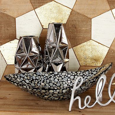 Stella & Eve Mother of Pearl Coastal Decorative Tray