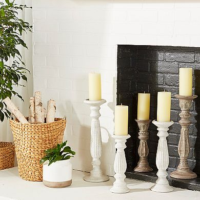 Stella & Eve Column Candle Holder 3-piece Set