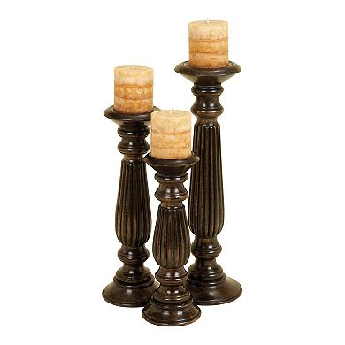 Stella & Eve Column Candle Holder 3-piece Set