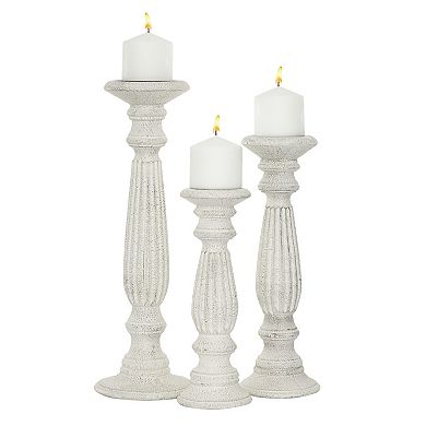 Stella & Eve Column Candle Holder 3-piece Set