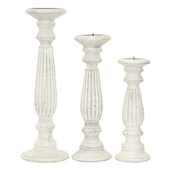 Stella & Eve Column Candle Holder 3 pc Set