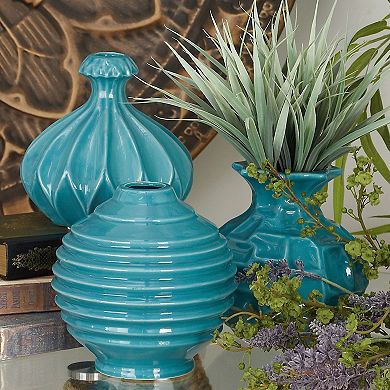 Stella & Eve Modern Short Decorative Vase Table Decor 3-piece Set