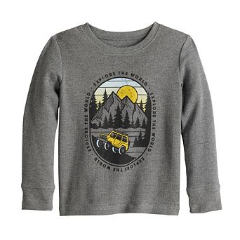 Toddler Boy Jumping Beans® Long Sleeve Thermal Tee