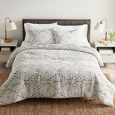 Sonoma Goods For Life® Bremen Yarn Dye Global Duvet Cover Set with Shams