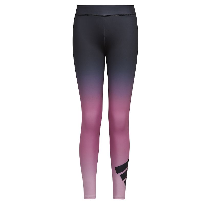 Girls 7-16 adidas Ombre Graphic Leggings, Girls, Size: Small, Med Purple
