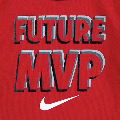 Baby Boy Nike "Future MVP" Graphic Bodysuit & Jogger Pants Set