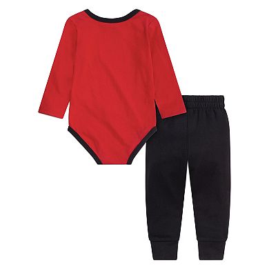 Baby Boy Nike "Future MVP" Graphic Bodysuit & Jogger Pants Set