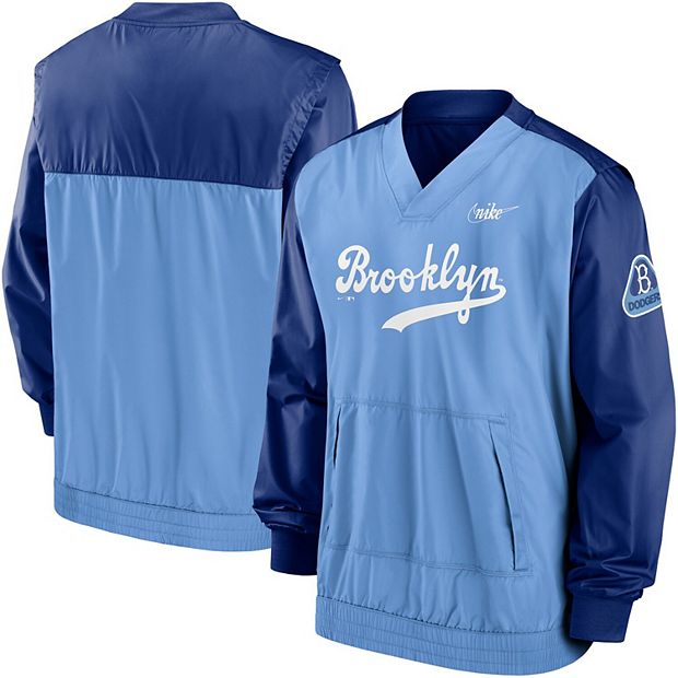 Men's Nike Royal/Light Blue Los Angeles Dodgers Cooperstown Collection  V-Neck Pullover Top