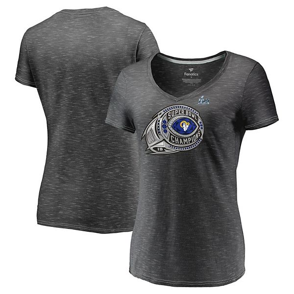 : Fanatics Men's Heathered Gray Los Angeles Rams Super