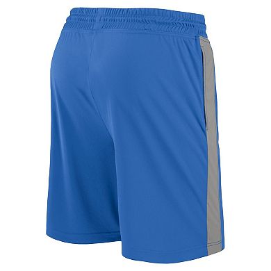 Men's Fanatics Branded Blue Detroit Lions Break It Loose Shorts