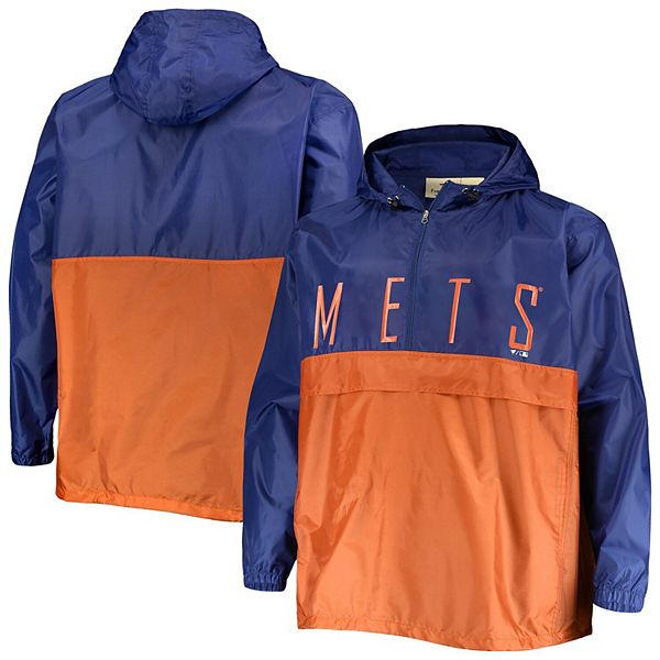 Men's Royal New York Mets Digital Camo Performance Quarter-Zip Pullover  Jacket