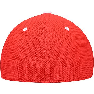 Men's adidas Crimson Indiana Hoosiers On-Field Baseball Fitted Hat
