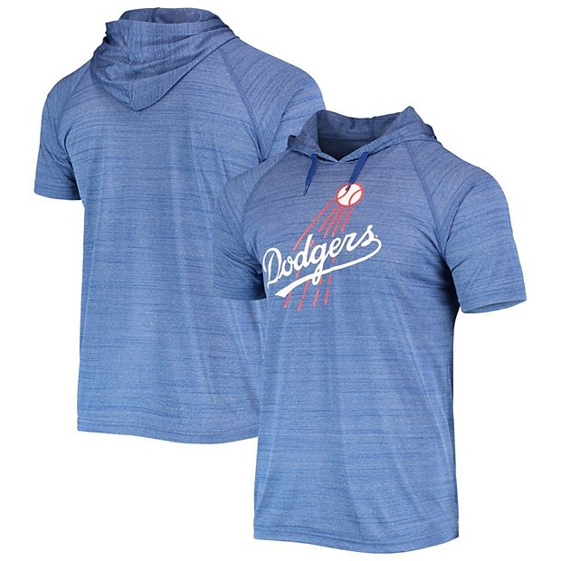 Stitches MLB Los Angeles Dodgers Team Logo Blue Polyester SS Shirt