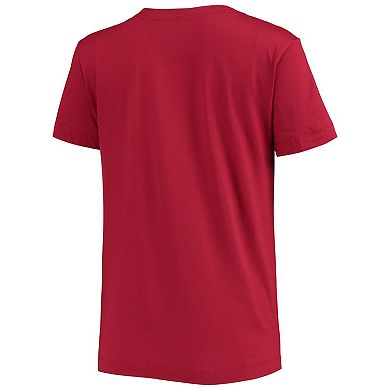 Women's Champion Garnet South Carolina Gamecocks Basketball V-Neck T-Shirt