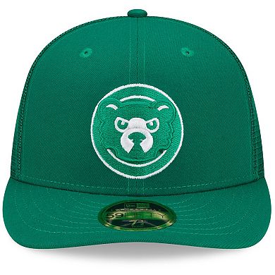 Men's New Era Green Chicago Cubs 2022 St. Patrick's Day On-Field Low Profile 59FIFTY Fitted Hat