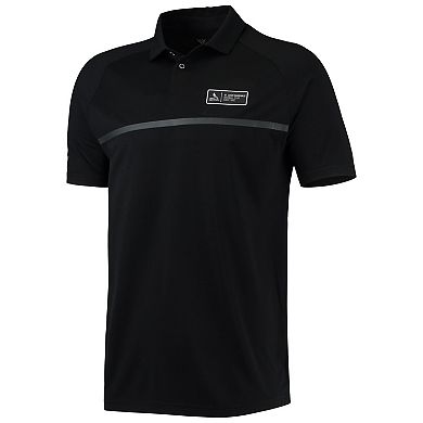 Men's Levelwear Black St. Louis Cardinals Sector Raglan Polo