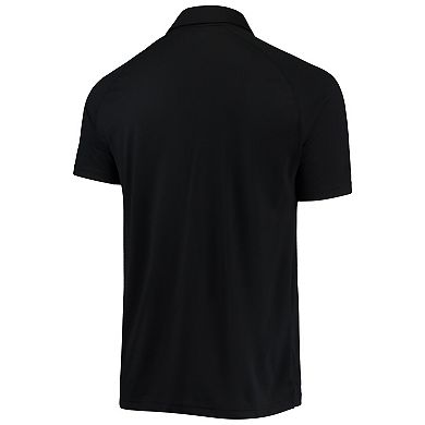 Men's Levelwear Black St. Louis Cardinals Sector Raglan Polo