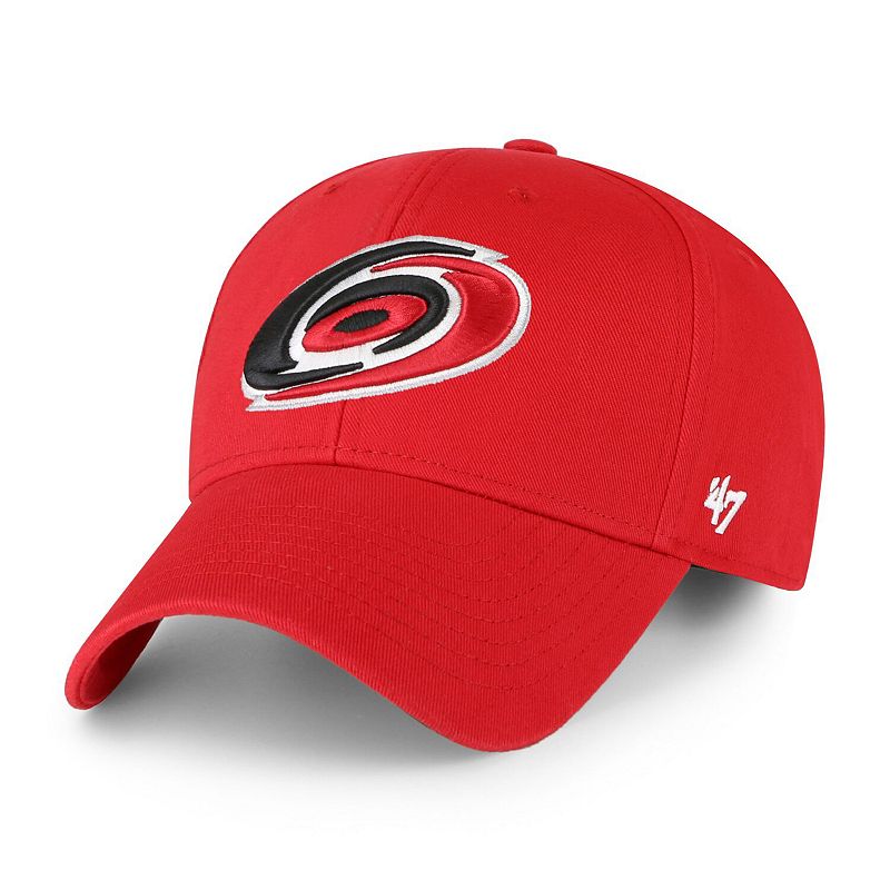 Men's '47 Red Carolina Hurricanes Legend MVP Adjustable Hat