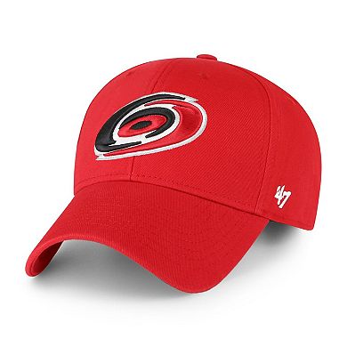 Men's '47 Red Carolina Hurricanes Legend MVP Adjustable Hat