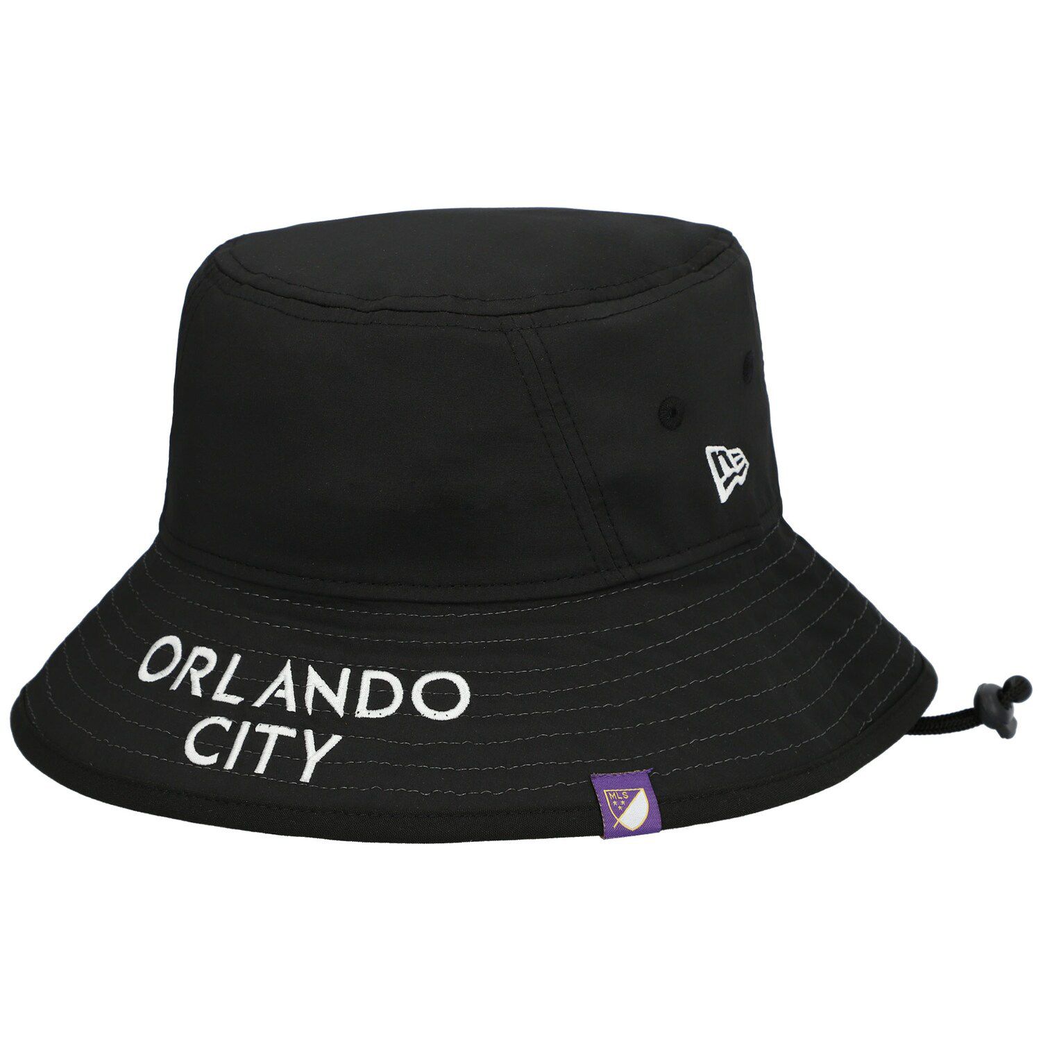 Men's '47 Black Los Angeles Rams Dark Tropic Bucket Hat Size: Small/Medium