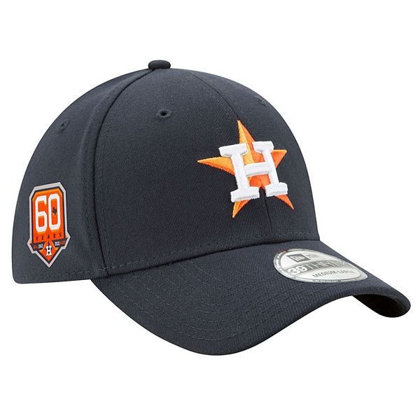 New Era Houston Astros MLB Team Classic 39THIRTY Flex Hat - Navy/Orange