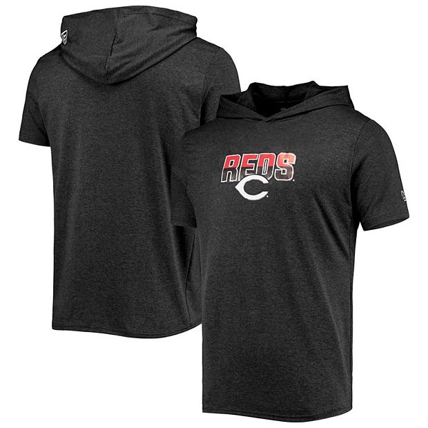 Cincinnati Reds Mono Logo Graphic Crew Sweatshirt - Womens