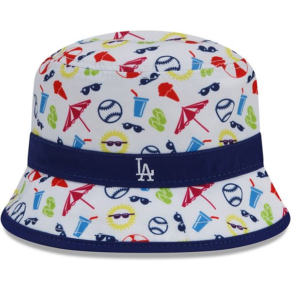 Toddler New Era White Los Angeles Dodgers Spring Training Pattern