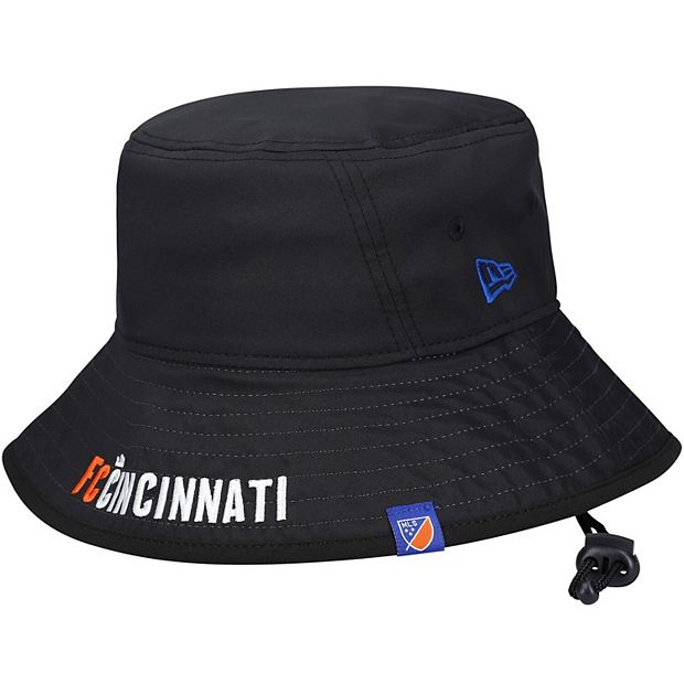 New Era Men's Cincinnati Bengals Game Adjustable Grey Bucket Hat