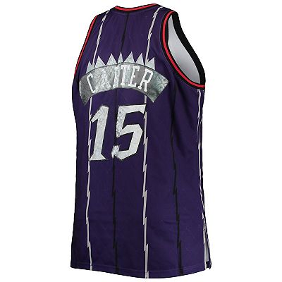 Men's Mitchell & Ness Vince Carter Purple Toronto Raptors