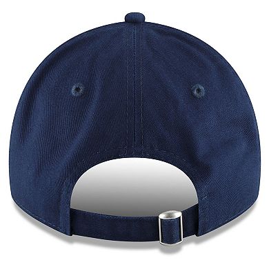 Men's New Era Navy Utah Jazz Back Half 9TWENTY Adjustable Hat