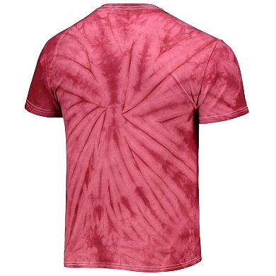 Men's Mitchell & Ness Red D.C. United Since '96 Tie-Dye T-Shirt