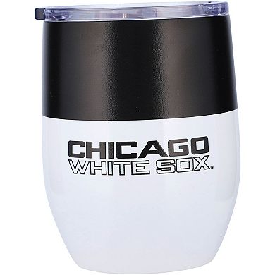 Chicago White Sox 16oz. Colorblock Stainless Steel Curved Tumbler