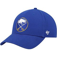 Fanatics Branded Buffalo Sabres Authentic Pro Team Locker Room Cuffed Knit Hat with Pom - Royal