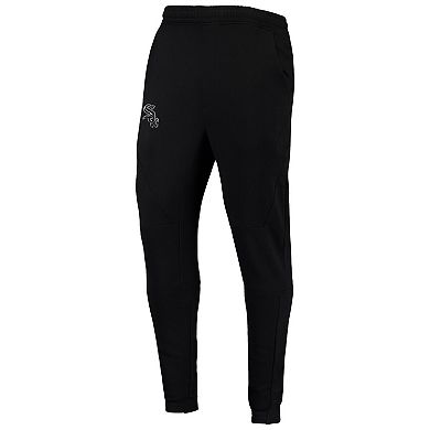 Men's Levelwear Black Chicago White Sox Tempo 22 Fleece Pants
