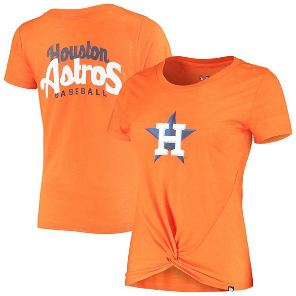 Men's Nike Orange Houston Astros 2022 City Connect Wordmark T-Shirt