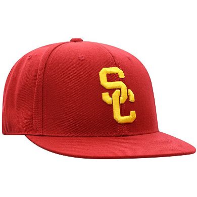 Men's Top of the World Cardinal USC Trojans Team Color Fitted Hat