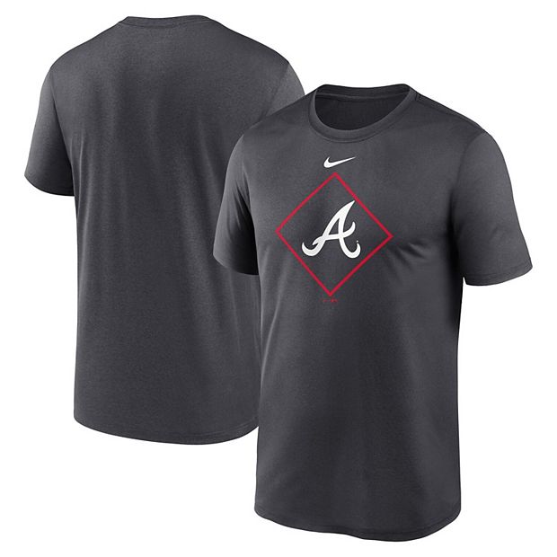 Nike Men's Atlanta Braves White Icon Legend Performance T-Shirt