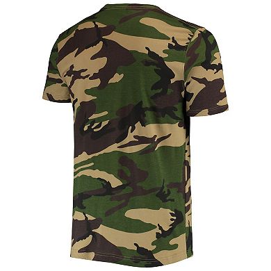 Men's New Era Camo Oakland Athletics Club T-Shirt