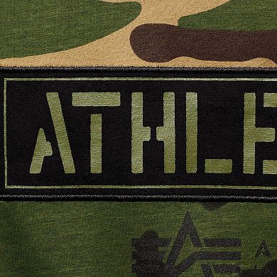 Men's New Era Camo Oakland Athletics Club T-Shirt