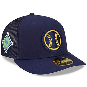 Men's Milwaukee Brewers New Era Navy 2022 Spring Training 59FIFTY